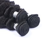 Deep Curly 100% Cambodian Virgin Human Hair Extensions For Black Ladies